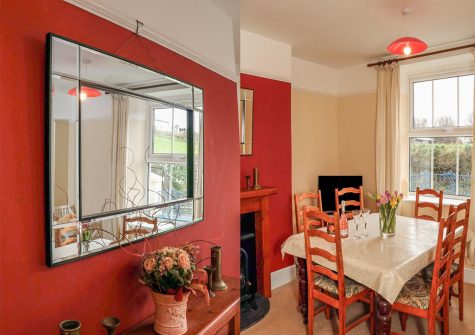 The living area at Shears, Woodford