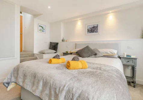 Bedroom #1 at Shellseekers, Marazion