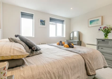 Bedroom #1 at Shellseekers, Marazion