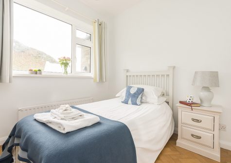 Bedroom #3 at Sherrin, Bull Point Lighthouse, Mortehoe
