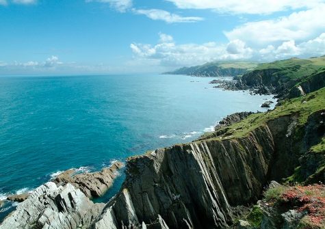 Bull Point Lighthouse's location offers a simply breathtaking panorama of sea views & coastal walks