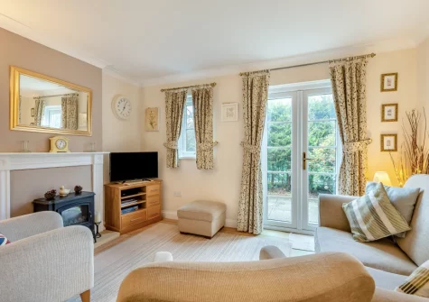 The living area at Ship Shape, Padstow