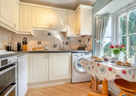 The kitchen at Ship Shape, Padstow