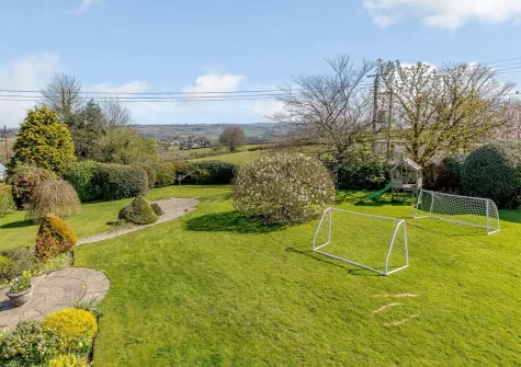 The garden at Shirwell Farmhouse, Shirwell Cross