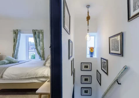 Bedroom #2 at Shoestring Cottage, Lympstone