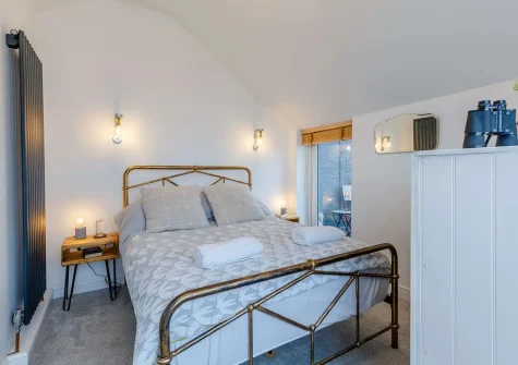 Bedroom #3 at Shoestring Cottage, Lympstone