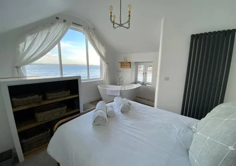 Bedroom #3 at Shoestring Cottage, Lympstone