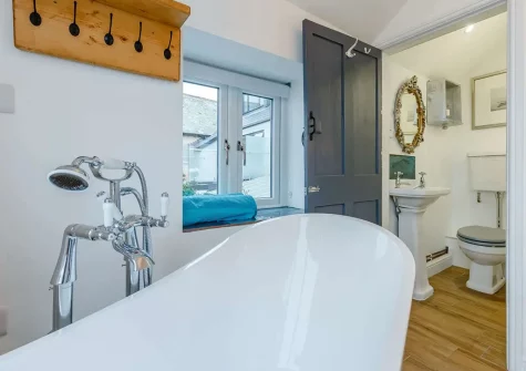 Bedroom #3 at Shoestring Cottage, Lympstone