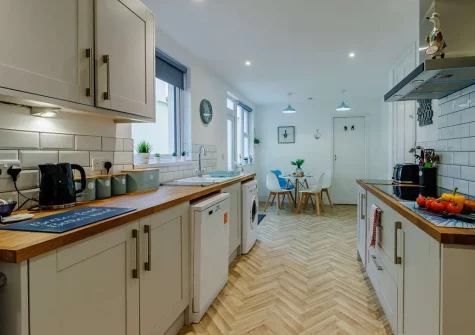 The kitchen at Shore Shack, Brixham