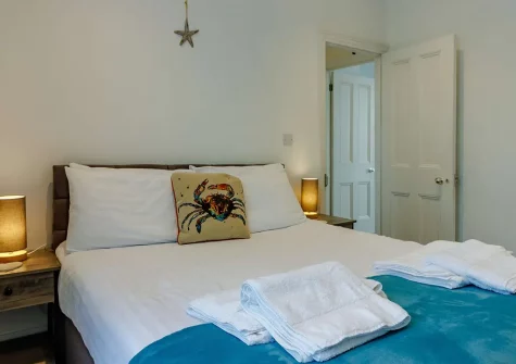 Bedroom #2 at Shore Shack, Brixham