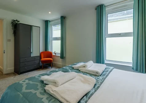 Bedroom #3 at Shore Shack, Brixham