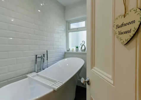 The bathroom at Shore Shack, Brixham