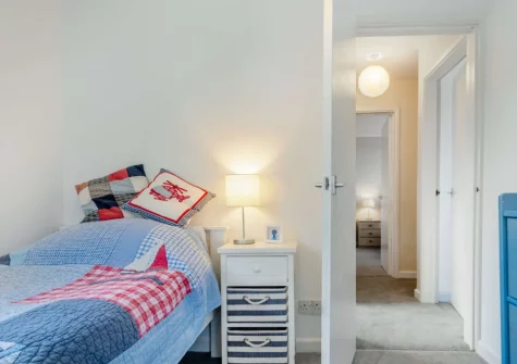 Bedroom #3 at Shorelark, Porthtowan