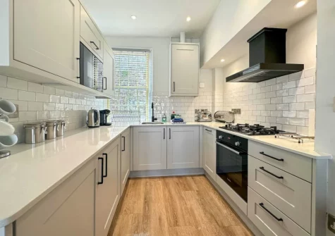 The kitchen at Shorewaters, Appledore