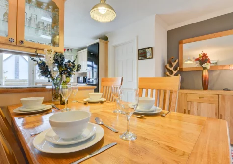 The dining area at Shotwood, Little Petherick