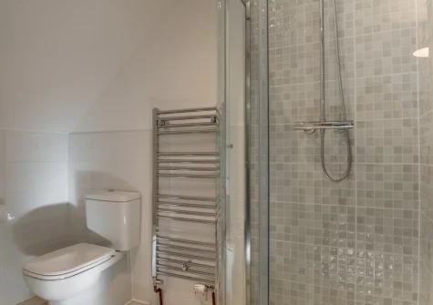 Bedroom #1 en-suite shower room at Silver Birches, Westward Ho!