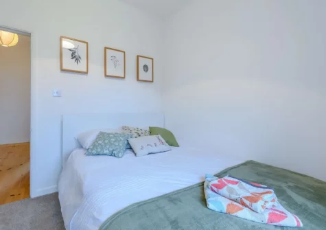 Bedroom #2 at Silver Seas, Combe Martin
