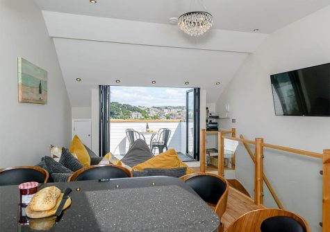 The dining area at Silver Street, Bideford