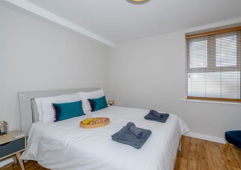 Bedroom #1 at Silver Street, Bideford