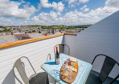 The balcony at Silver Street, Bideford