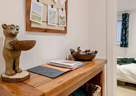 The hallway at Skippers Corner, Plymouth