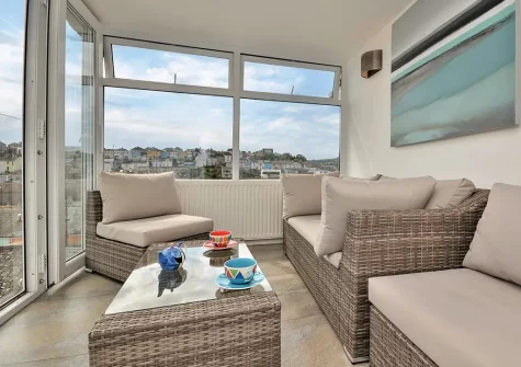 The snug at Skippers Cottage, Brixham