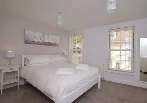 Bedroom #1 at Skippers Cottage, Brixham
