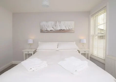 Bedroom #1 at Skippers Cottage, Brixham