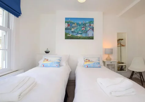 Bedroom #3 at Skippers Cottage, Brixham