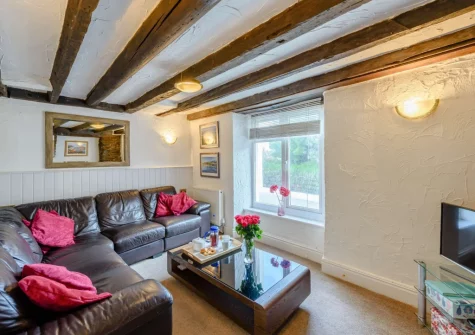 The living room at Skippers Cottage, Ilfracombe