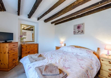 Bedroom #1 at Skippers Cottage, Ilfracombe