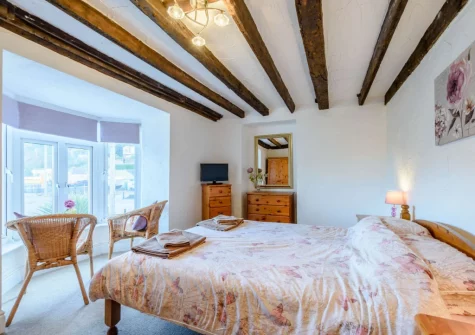 Bedroom #1 at Skippers Cottage, Ilfracombe