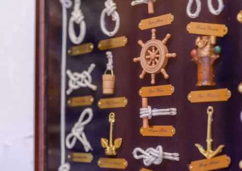 The first floor landing at Skippers Cottage, Ilfracombe