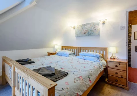 Bedroom #2 at Skippers Cottage, Ilfracombe