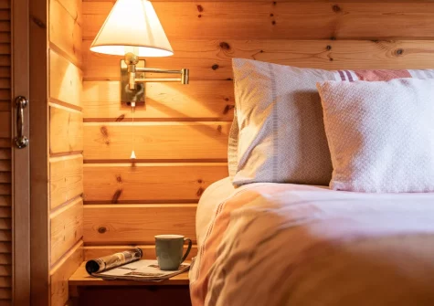 Bedroom #2 at Sky Lark Lodge 7 at Clovelly Lakes, Higher Clovelly