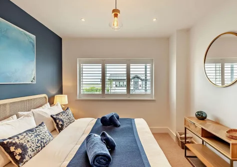 Bedroom #1 at Skybreak, Appledore