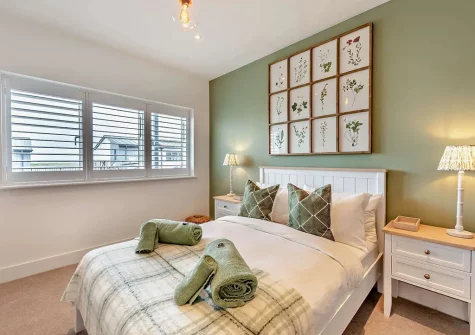 Bedroom #2 at Skybreak, Appledore