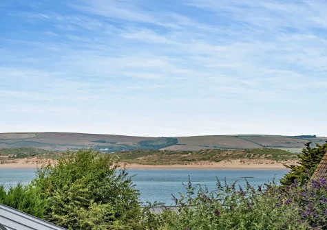 The view from the hot tub at Skybreak, Appledore
