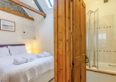 Bedroom #1 at Slipway Cottage, 8 Back Lane, St Ives
