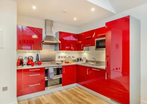 The kitchen at Slipway, Fowey