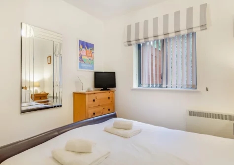 Bedroom #1 at Slipway, Fowey
