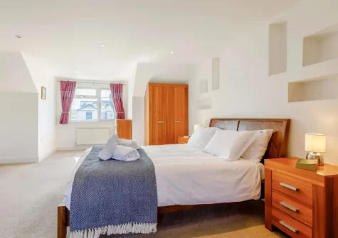 Bedroom #1 at Slow Tide, Bude