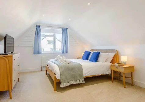 Bedroom #2 at Slow Tide, Bude