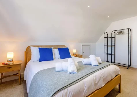 Bedroom #2 at Slow Tide, Bude