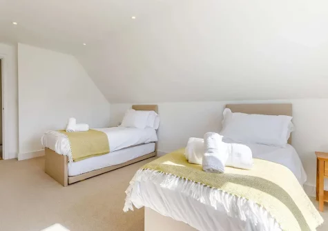 Bedroom #3 at Slow Tide, Bude