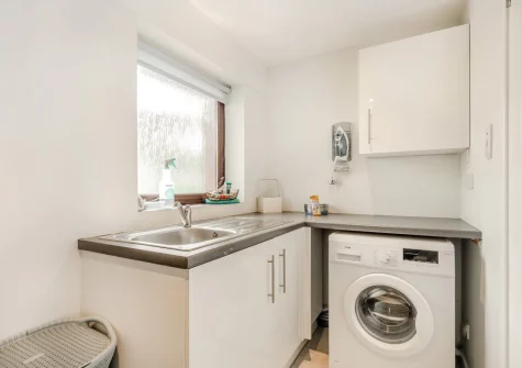 The utility room at Smithy Cottage, Marazion