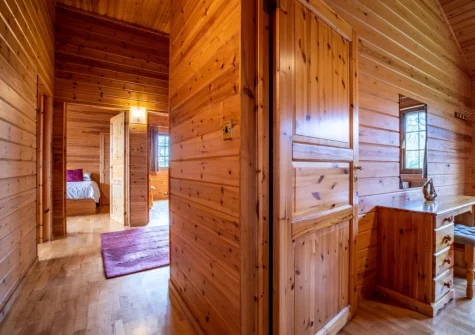 Bedroom #4 at Snow Goose Lodge 16 at Clovelly Lakes, Higher Clovelly