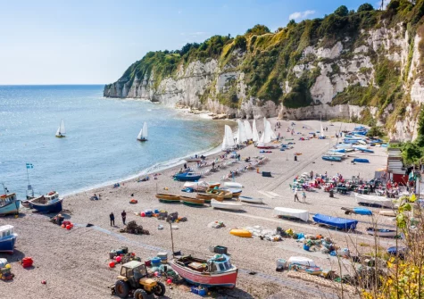 Snowdrops has lots of child-friendly attractions close by, including a beach you can walk to