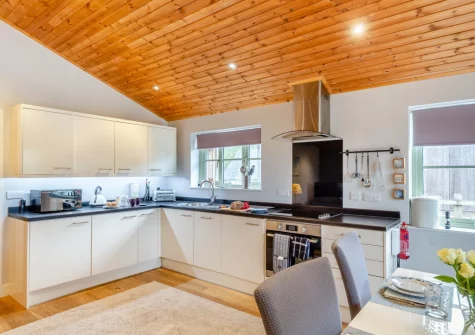 The kitchen at Snowy Owl, Winnard's Perch