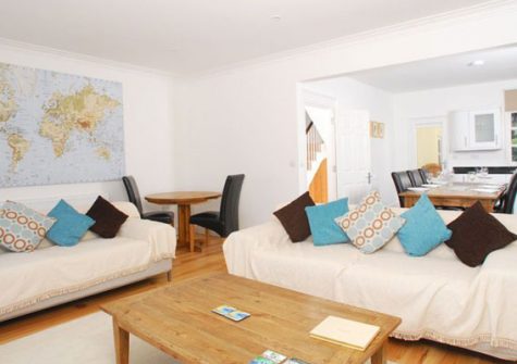 The living area @ Solstice, Dartmouth